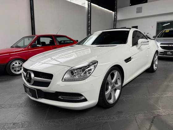 MERCEDES-BENZ SLK 250 1.8 CGI 16V TURBO GASOLINA 2P AUTOMÁTICO MERCEDES-BENZ SLK 250 1.8 CGI 16V TURBO GASOLINA 2P AUTOMÁTICO